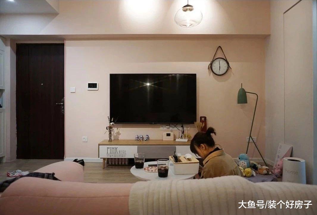 90后小姐姐爆改39㎡单身公寓, 衣柜里藏客卧, 亲戚朋友再也不用睡沙发了!