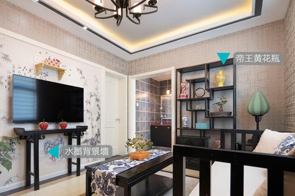 80平新中式装修出了名, 邻居都说第一次见这么有品位的装修!