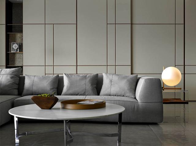 怪不得有钱人家都不刷漆不贴墙纸了，把它往墙上一靠，档次蹭蹭的