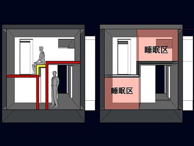 設計師神了！上海27平的小破房，爆改四室一廳兩層小屋，還多個院子
