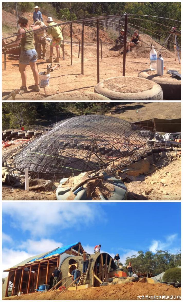 70㎡乡村小屋, 远看像一条船! 玻璃围个花房, 入户门用玻璃瓶砌, 有创意