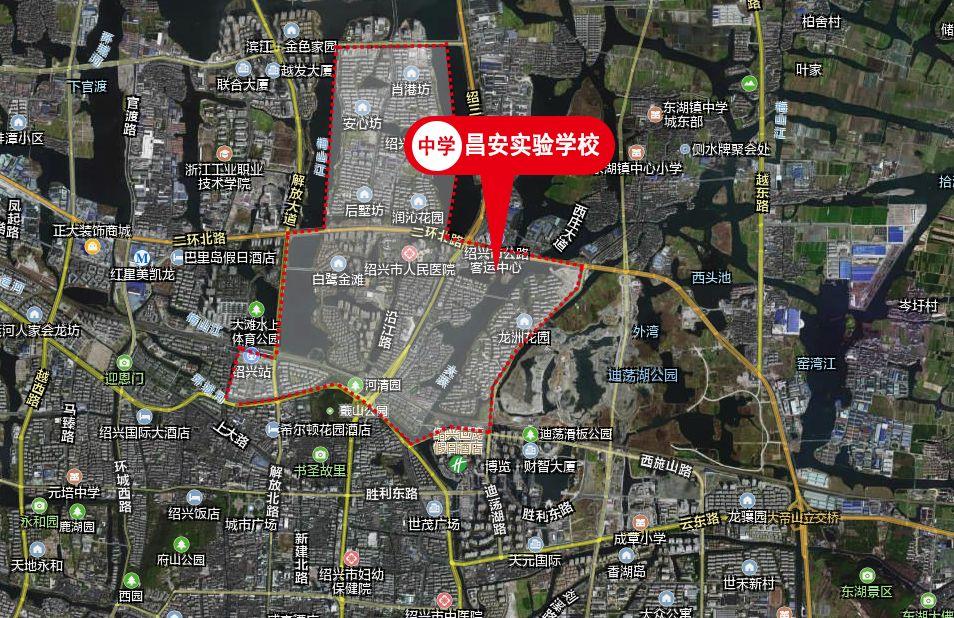 2019越城区中小学招生重大变化! 学区房利好or利空? (附学区划分地图)