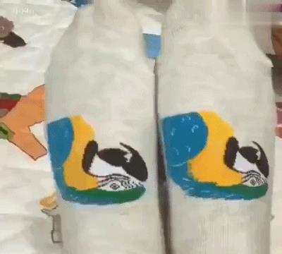 动图GIF：不是说建国后就允许成精吗（1）村里的大鹅从夜店回来后