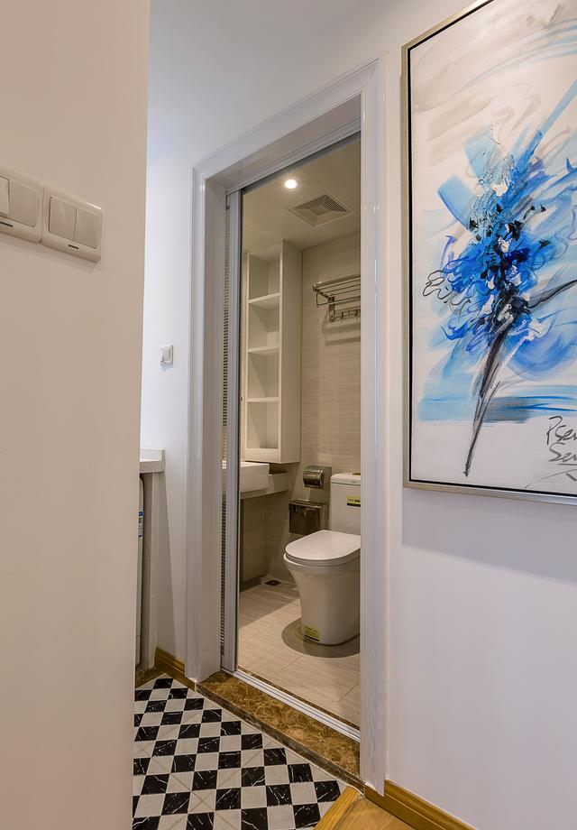 去掉公摊95平新房装修，砸掉阳台改步入式，空间又大又明亮