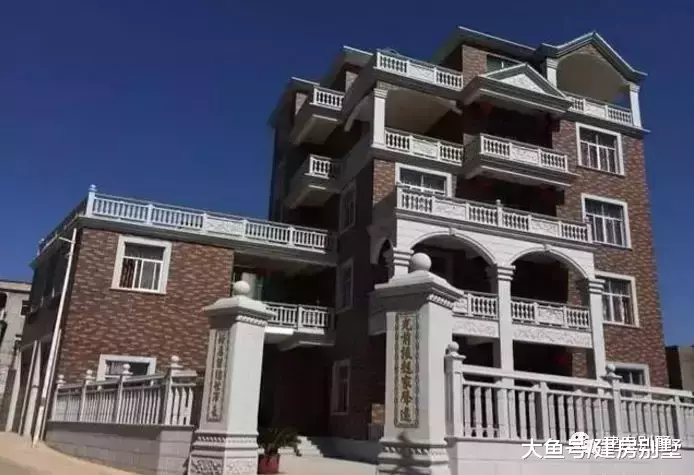 曬九棟福建農村的自住房，最后一棟可以說是相當豪華了