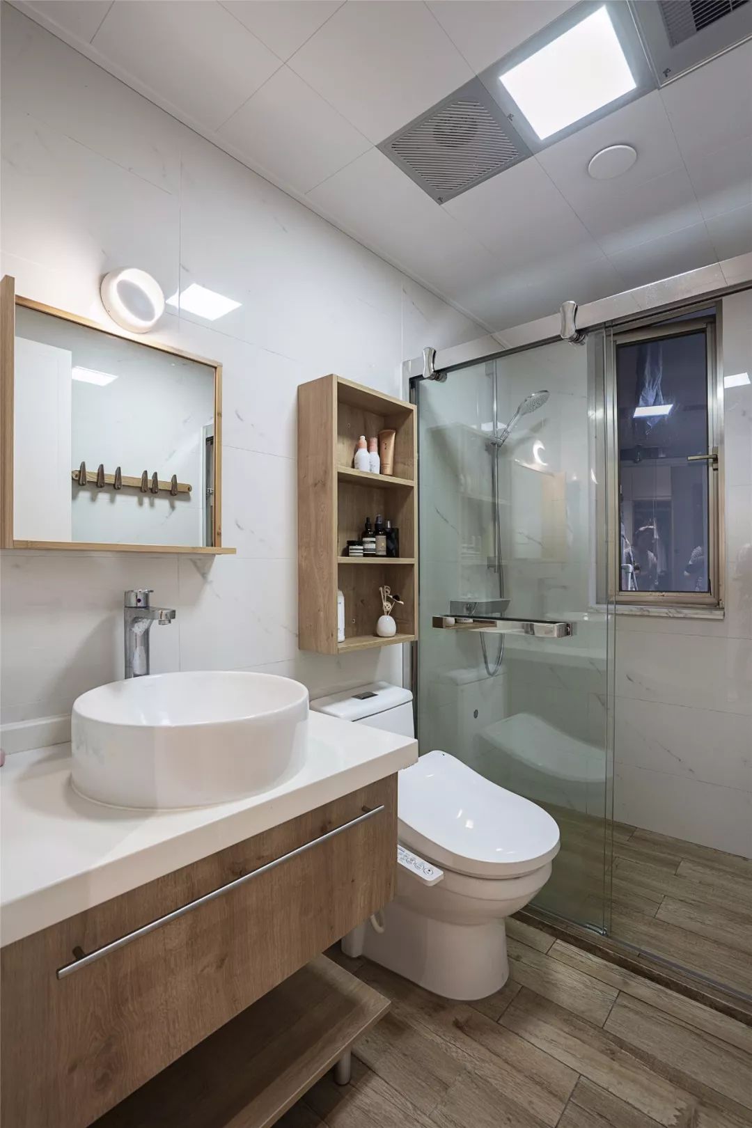 100㎡日式，温润木质感，营造出简洁的自然