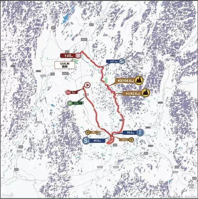 2019“环广西”各赛段路线图来了