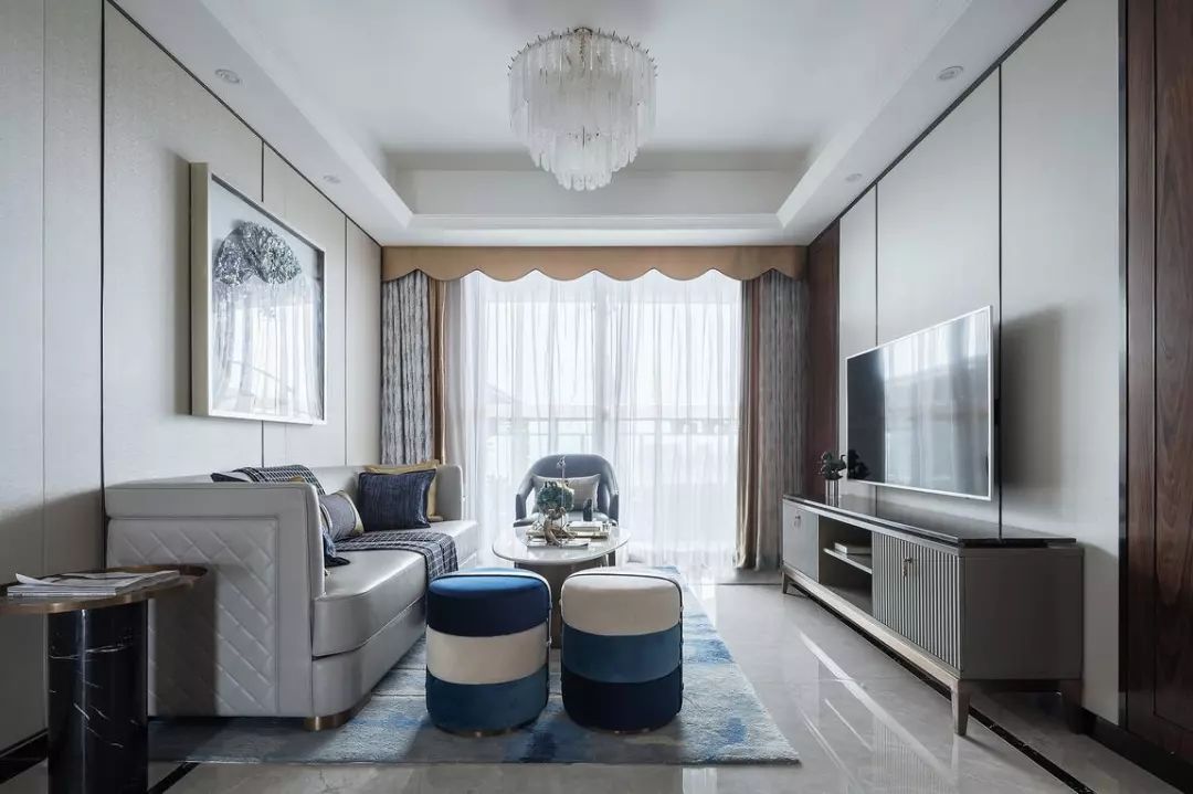 100㎡新中式+轻奢，安然儒雅，点缀出华丽的气质