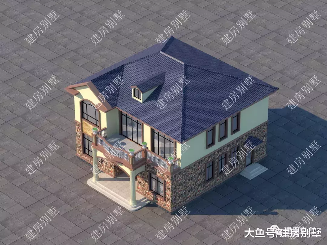 两栋宽12米的漂亮自建房，毛坯20多万，带装修30几万搞定