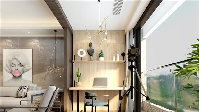 书房这样装，收纳/工作/睡眠三不误