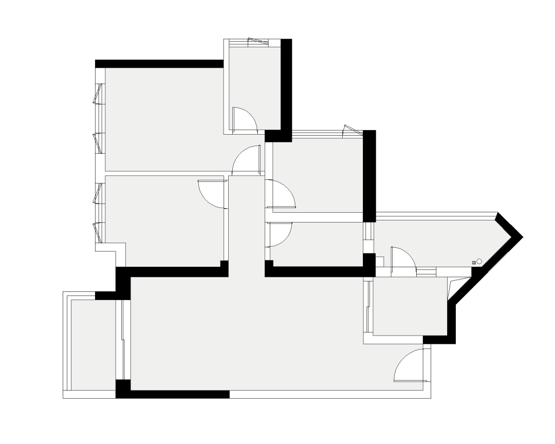 89㎡简约轻奢，旧质感客餐厅家居，营造年轻端庄的气质