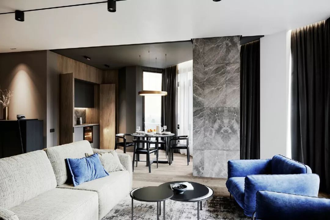 ?140㎡现代高级灰，端庄华丽的成熟感