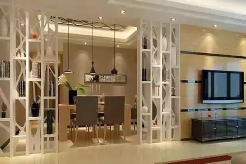 客廳和餐廳隔斷這樣設計，新房變得美美噠！