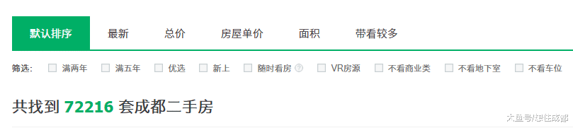 成都二手房掛牌量“爆倉”，風險一定要注意