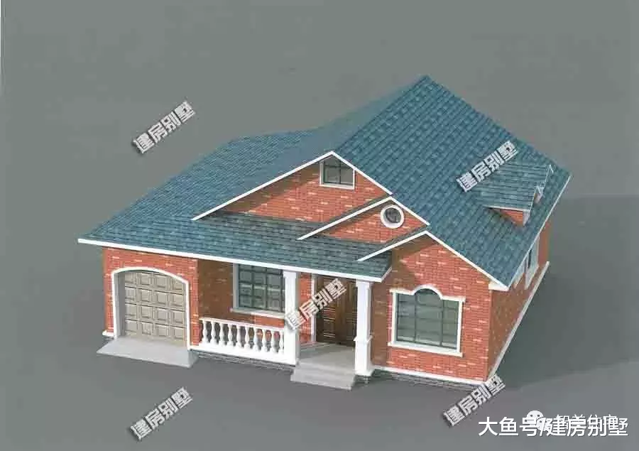 红外观设计的一层别墅，主体含门窗16万，养老有它就够了