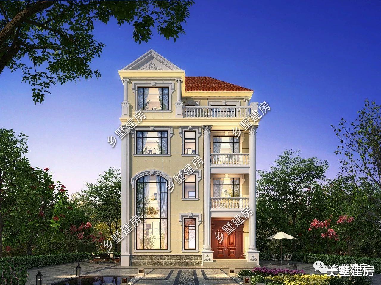 占地不足百平别墅怎么建？这套农村小面积别墅给你答案