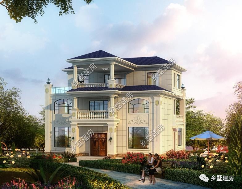 开间13米，占地170平，43万的别墅最适合回老家建上一套！