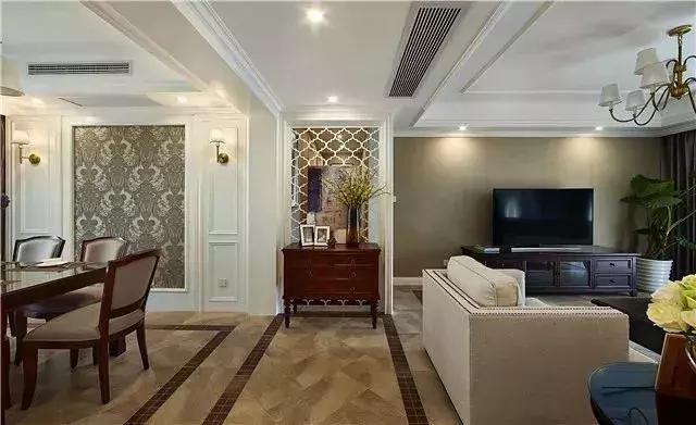 客餐厅地面铺砖，边线要怎么做才好看？