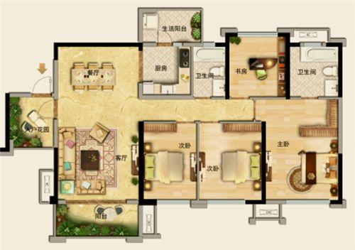 购房户型二三点，什么是户型周正除了干湿分离，还要动静分离，