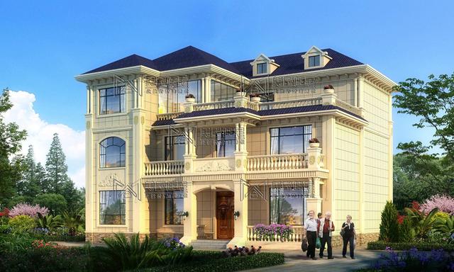 这才是适合农村的房子！9间卧室还有挑空客厅，布局完美的不像话