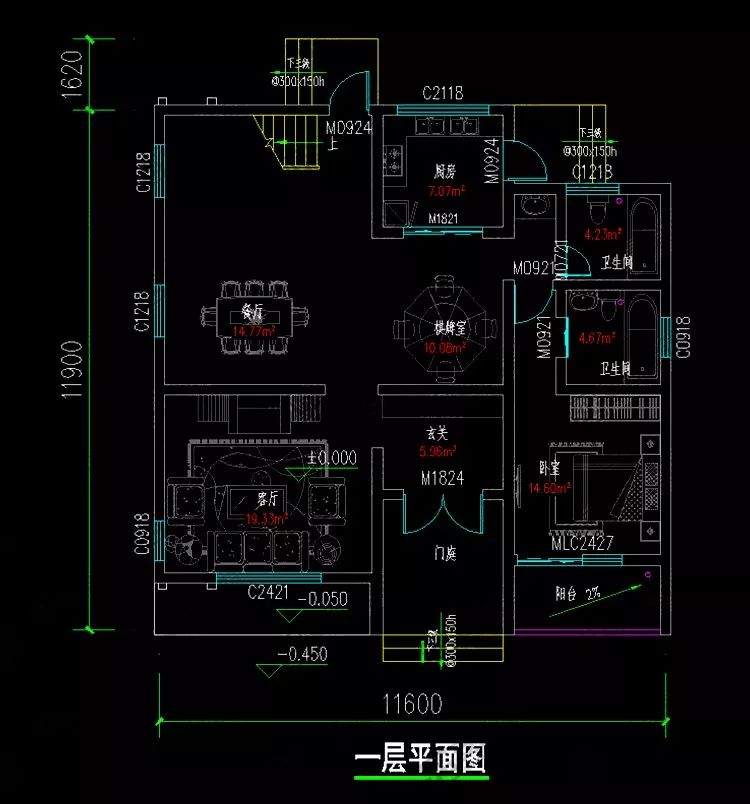 5款适合农村的别墅图纸，最漂亮的平屋顶别墅，北方人大爱