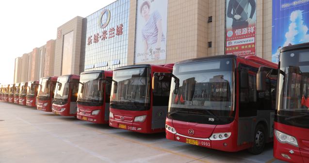 乐城国际贸易城公交总站正式启用