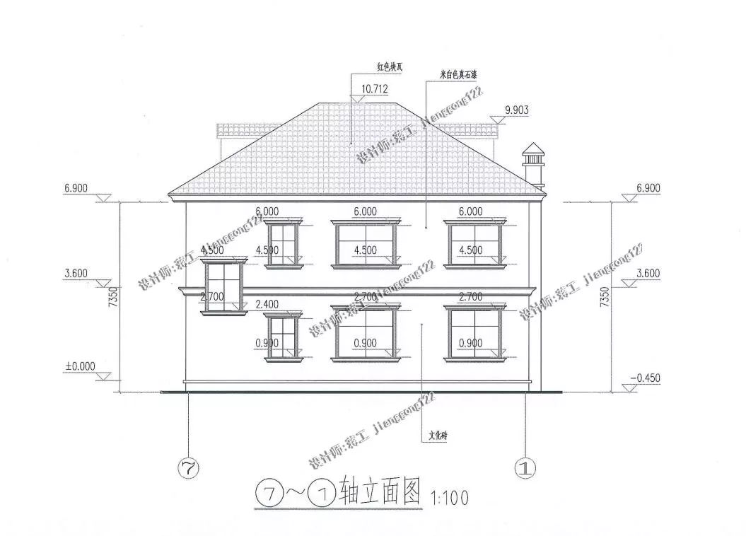 13×10米舒适二层农村别墅，60万入住，户型真的很赞
