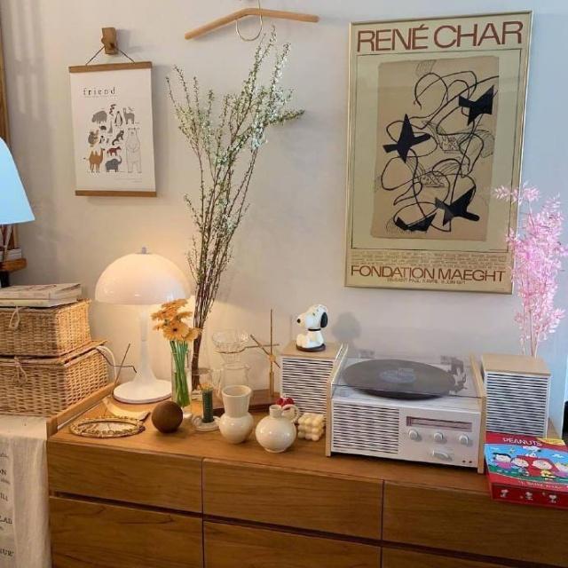 小户型也可以别具一格，这样的复古风，让你的家与众不同