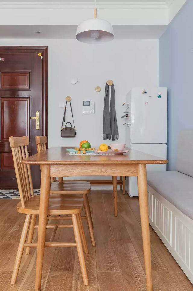 88平两居室三口之家，竟还有独立衣帽间