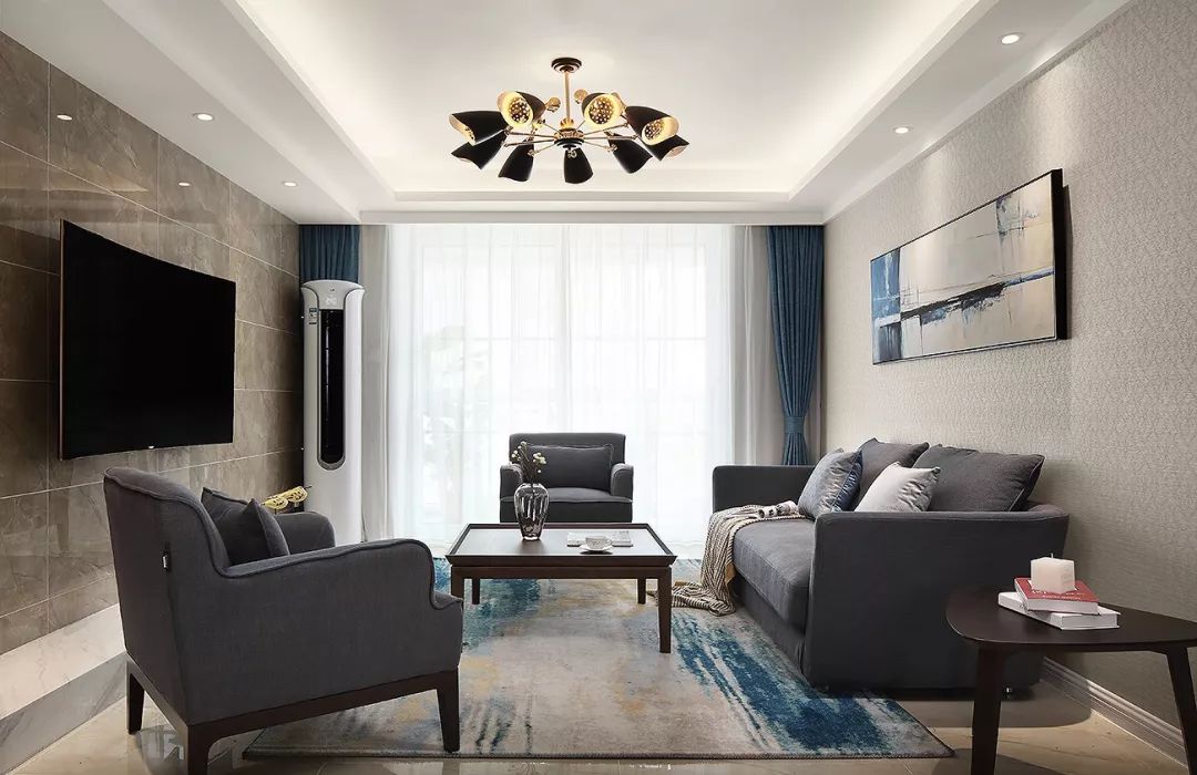 145㎡现代简约，中年之家，稳重成熟