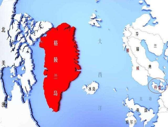 人口仅8万的格陵兰岛难逃厄运，美国飞机飞遍全岛，准备经济渗透