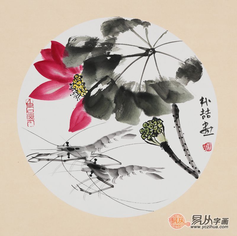 餐厅适合挂什么画？朴喆写意花鸟画 让餐厅温馨吉祥有品位