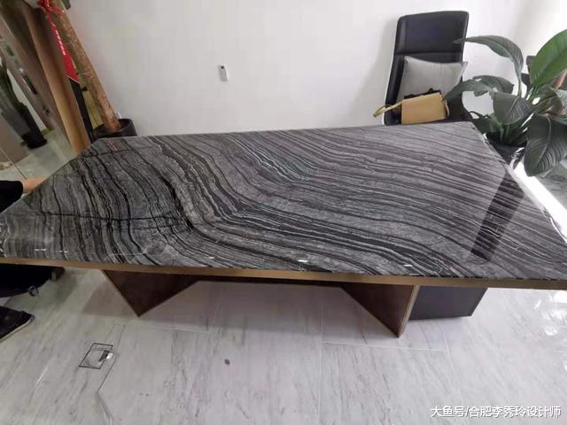 实拍老师傅修复大理石桌面，2米长的裂缝补完，跟新买的一模一样！