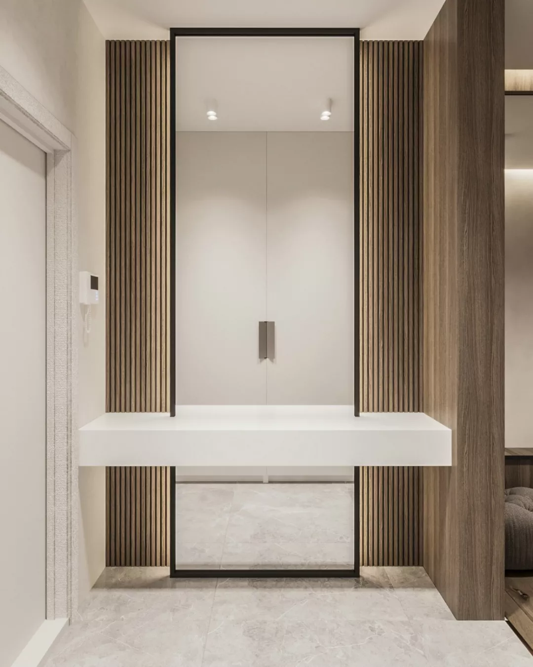 120m2气质家居，木色和高级灰的碰撞融合