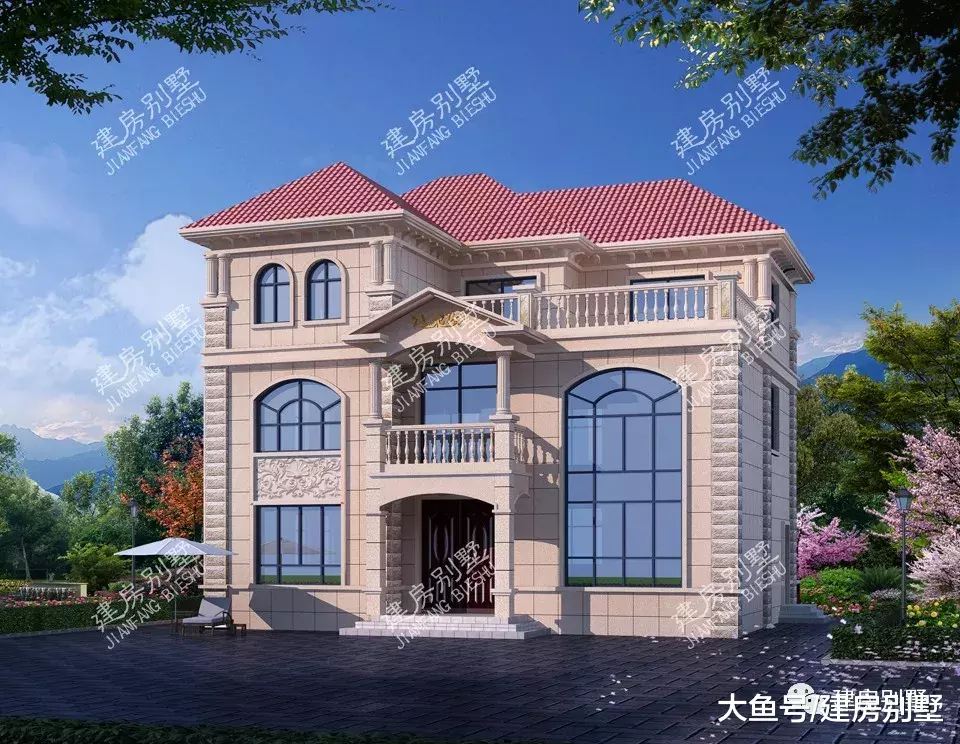 美观又耐看的两栋自建房，老家房子这样盖，为你赚足面子