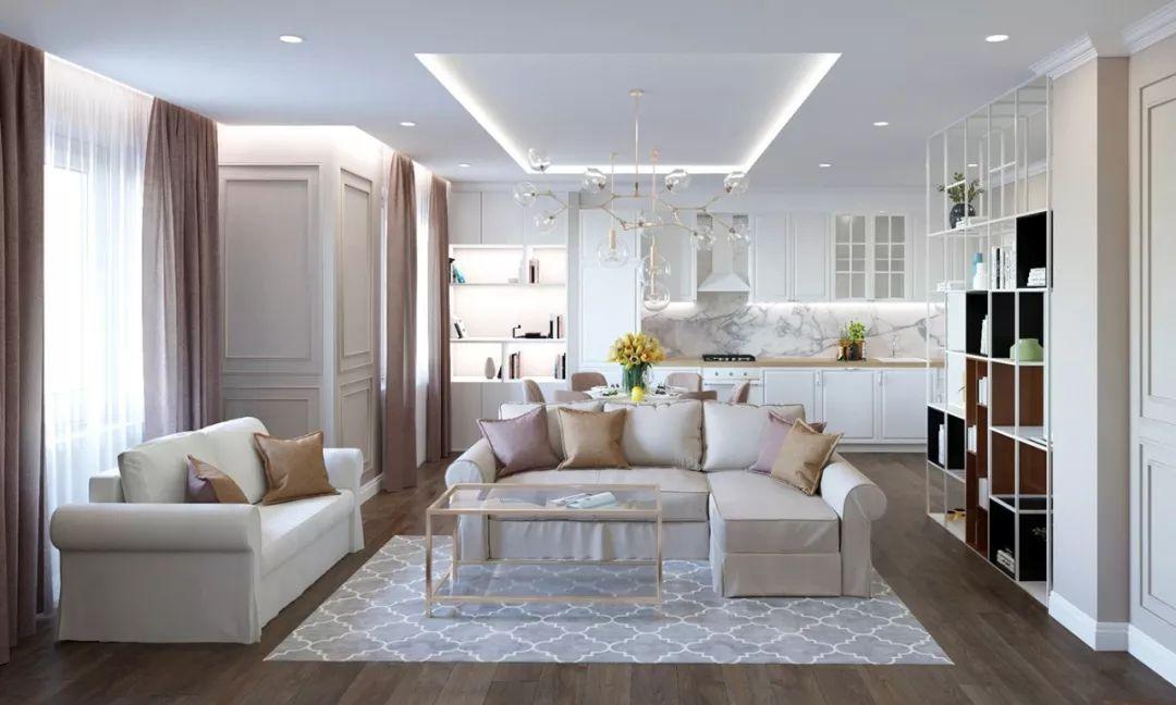 84平方米现代风格二居室 装修温馨实用是正道