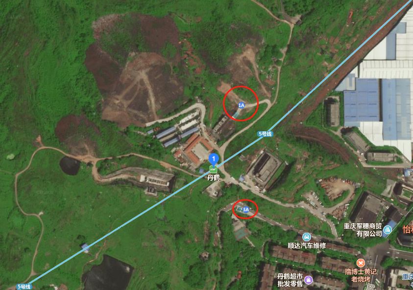 重庆又现最荒凉地铁站，周边是荒地和乡村公路，不是曹家湾！