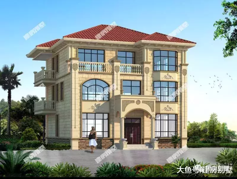 3栋建在浙江农村的别墅, 第二栋带地下室, 很豪华