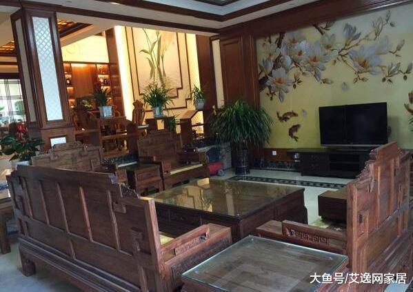 過年去小姑家走親戚，見識了真正的中式風裝修，光家具花了80萬