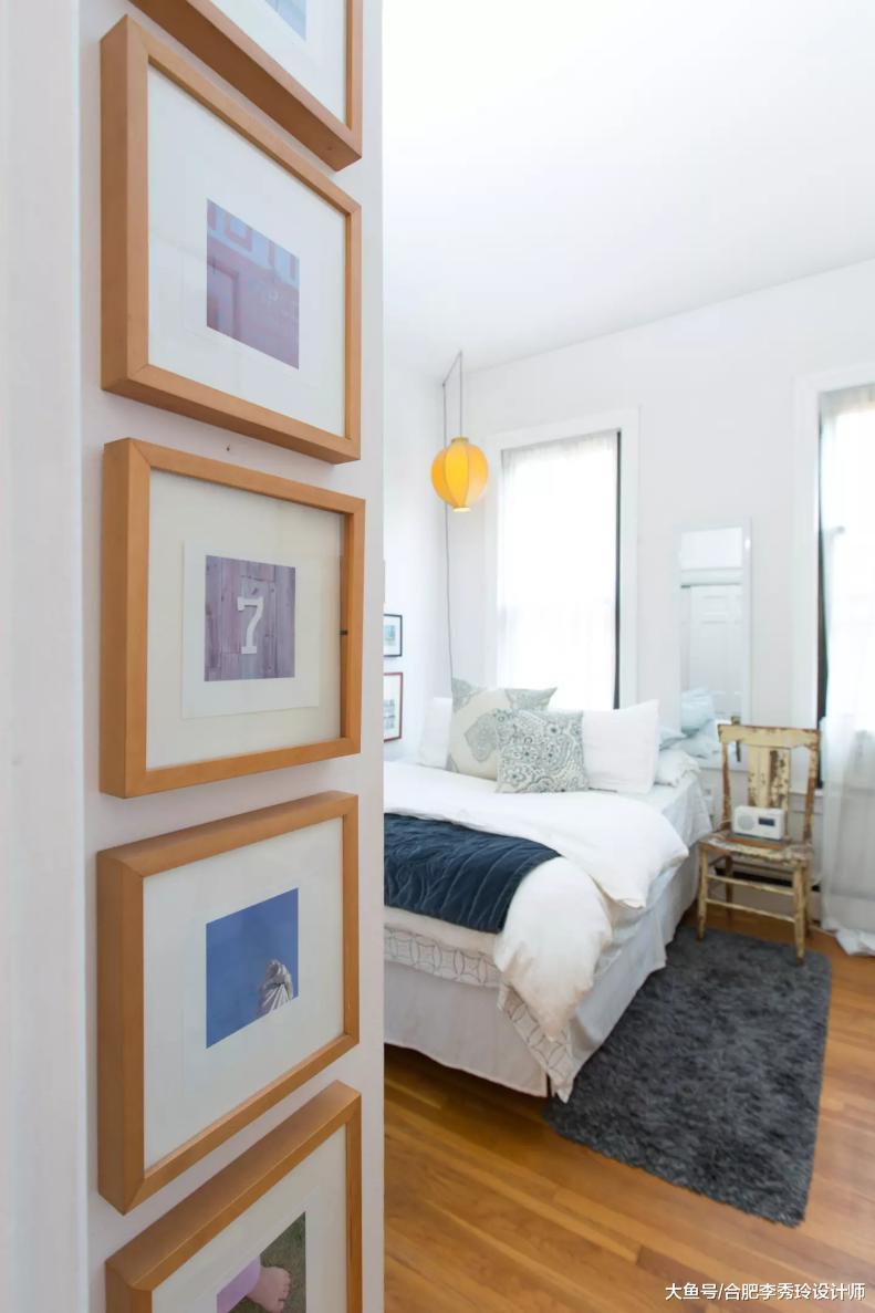 櫥柜不做到頂卻放書，臥室床沒有床頭板，合肥110㎡二手房好特別！