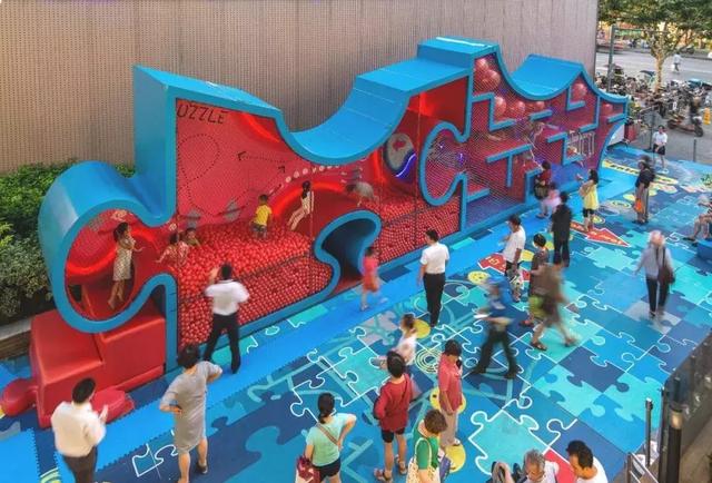 这么有趣的美陈，别人家的商场是怎么想到的？