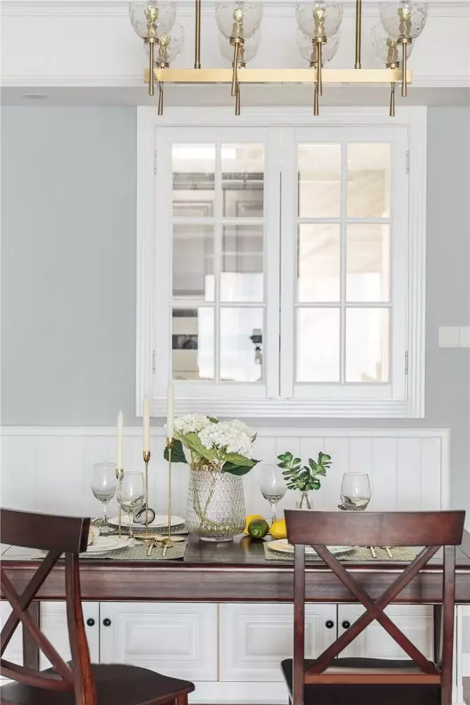 116㎡简约美式风三居室，注重实用的同时设计也很美！