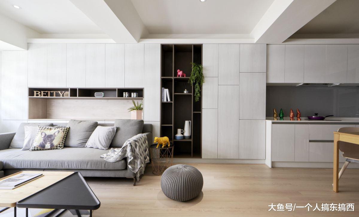 12万装修的E80平小户型，定制超多柜子，空间一点都没浪费