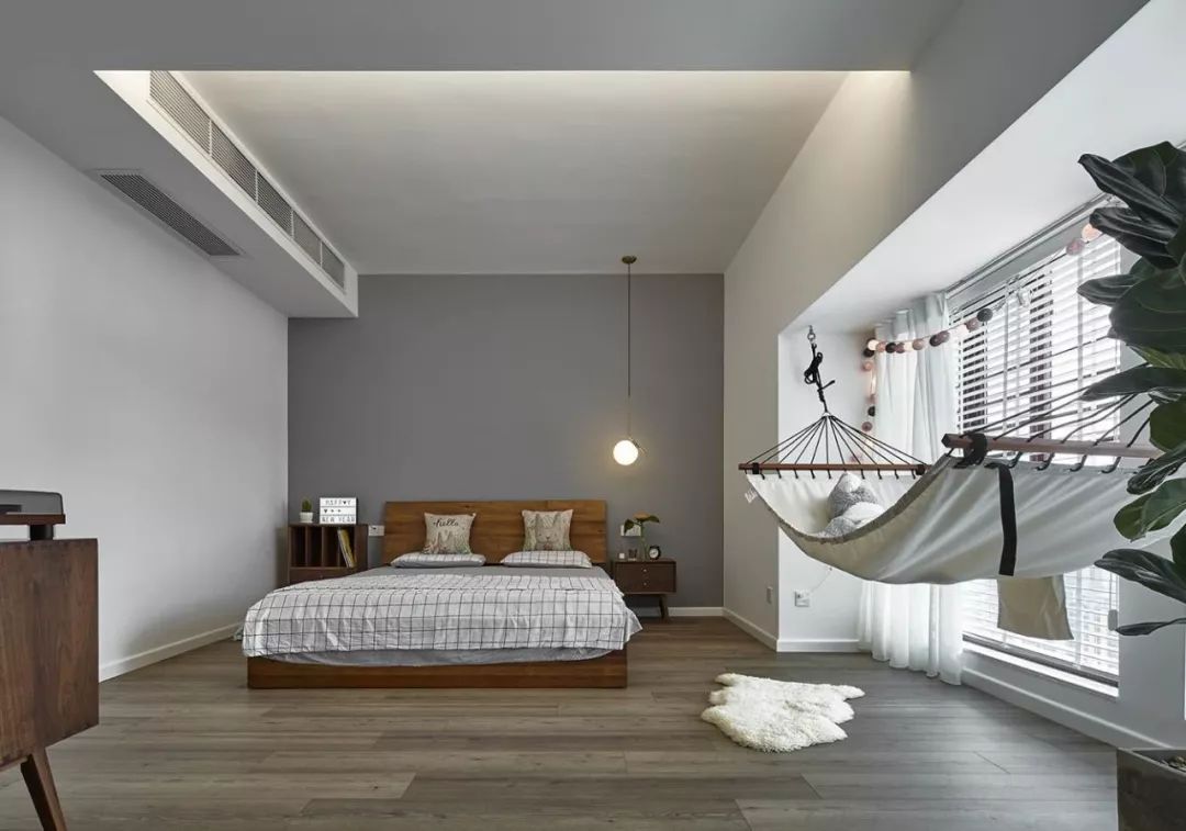 无主灯的卧室，温馨舒适，有情趣！