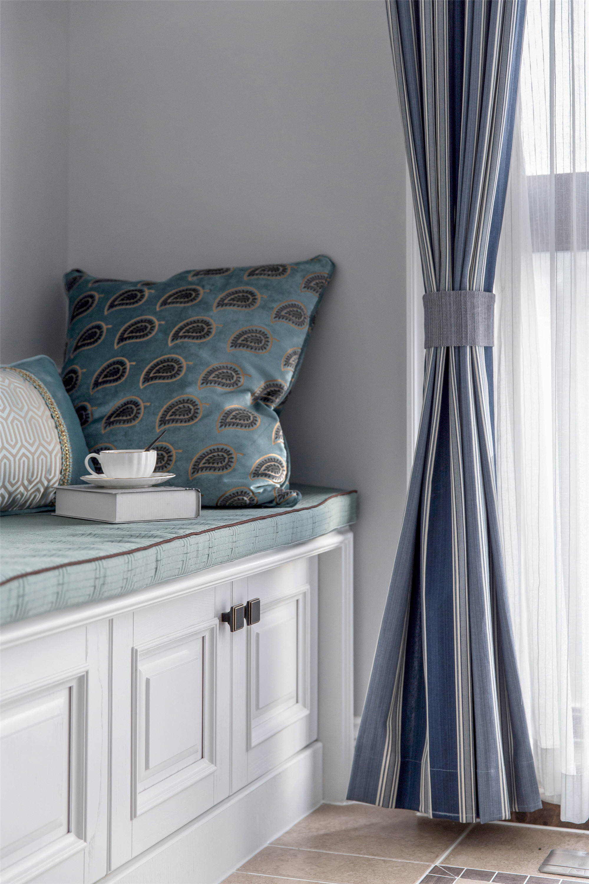 136平米的三居室，美式风装修，特好看，特有格调！