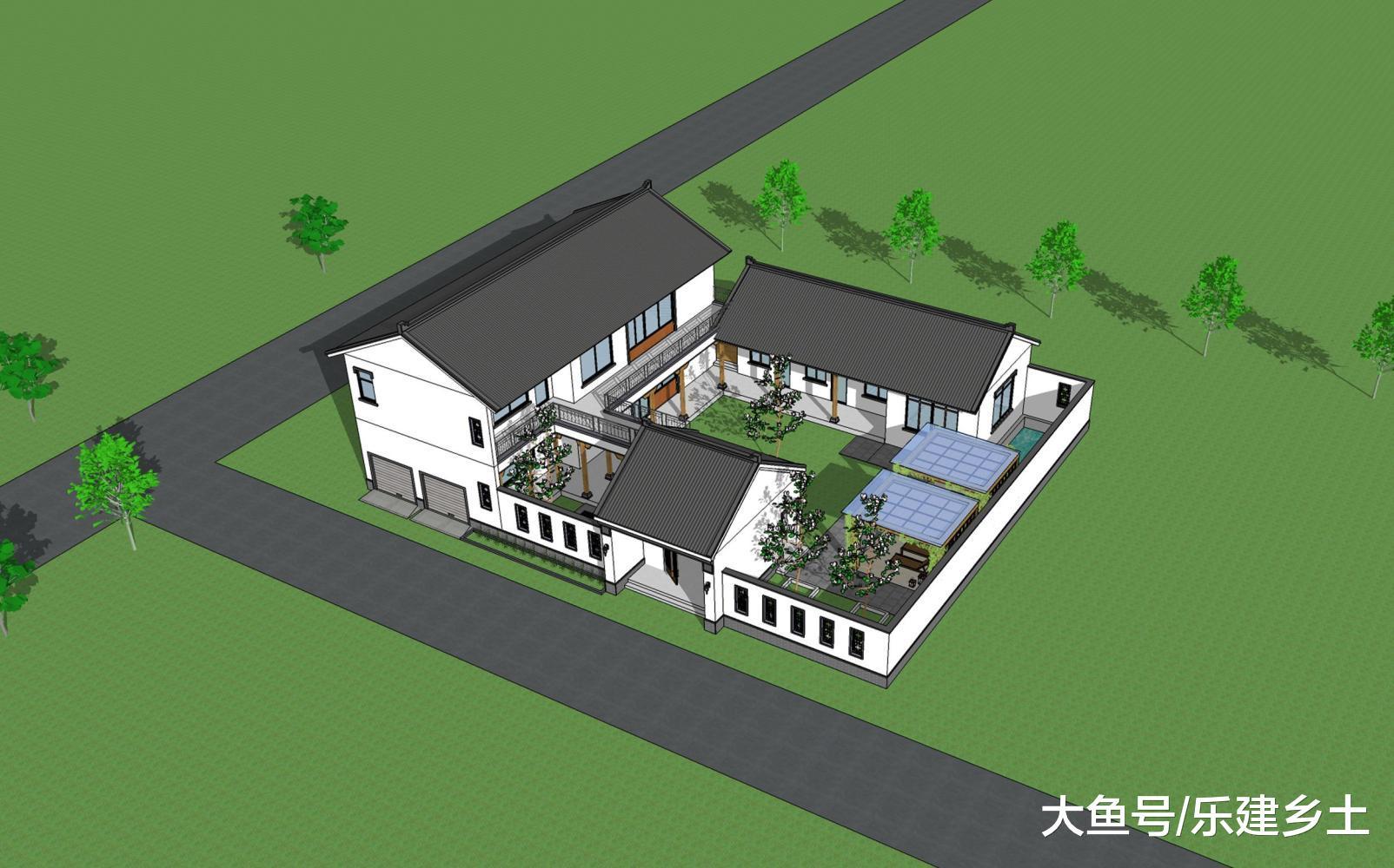 青瓦白墙, 古意流转, 中式宅院里的惬意生活