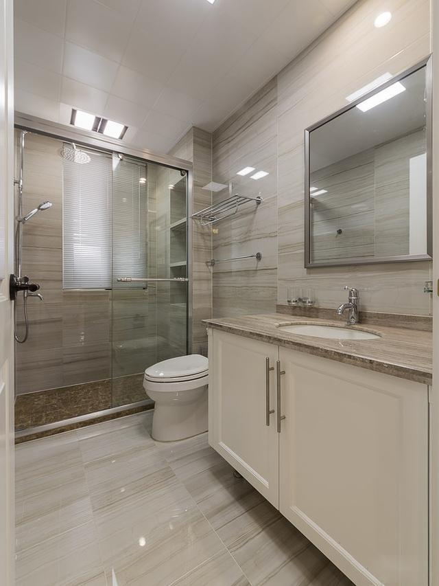 北欧风125平, 全屋定制的橱柜效果太出众了