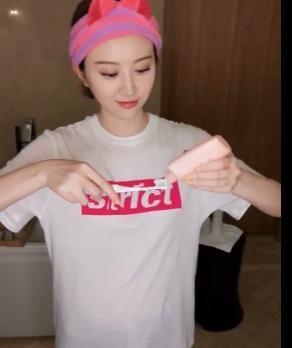 景甜用了3年的牙膏突然火了，30天不到就白了，网友：牙膏中的爱马仕