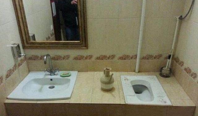 等我有房了，卫生间坚决不装洗手台，学香港人这样装，真是涨见识了