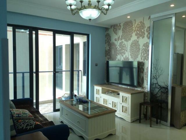 89平的海景房, 老公非要选地中海风格应景, 完工后美翻忍不住晒晒